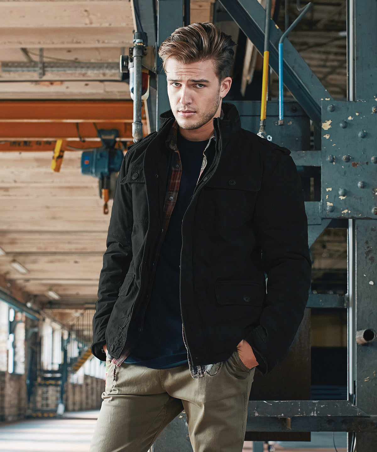Build Your Brandit Britannia jacket, lifestyle photo