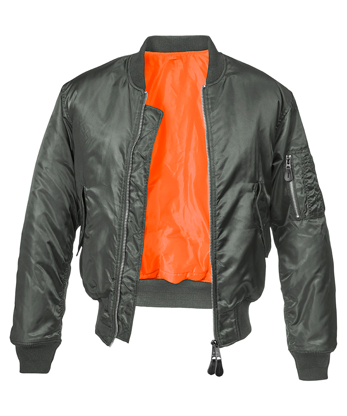 Build Your Brandit MA1 jacket in Anthracite, front view