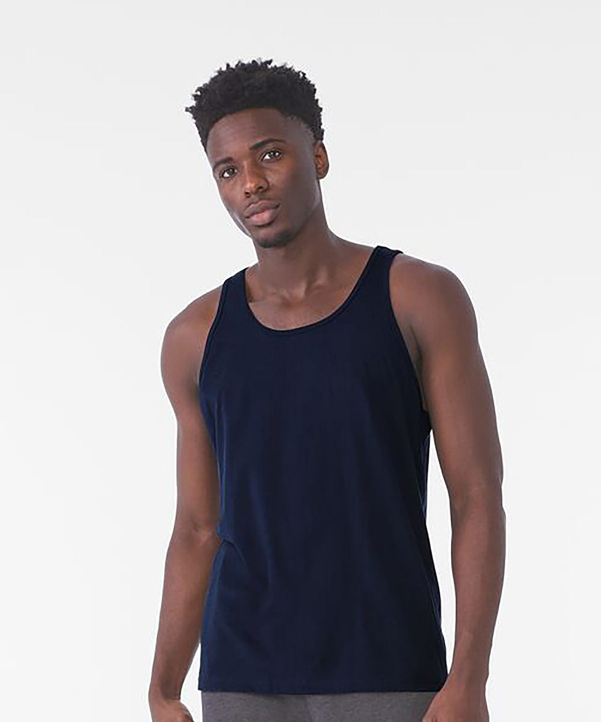 Bella Canvas Unisex Jersey tank top, lifestyle photo