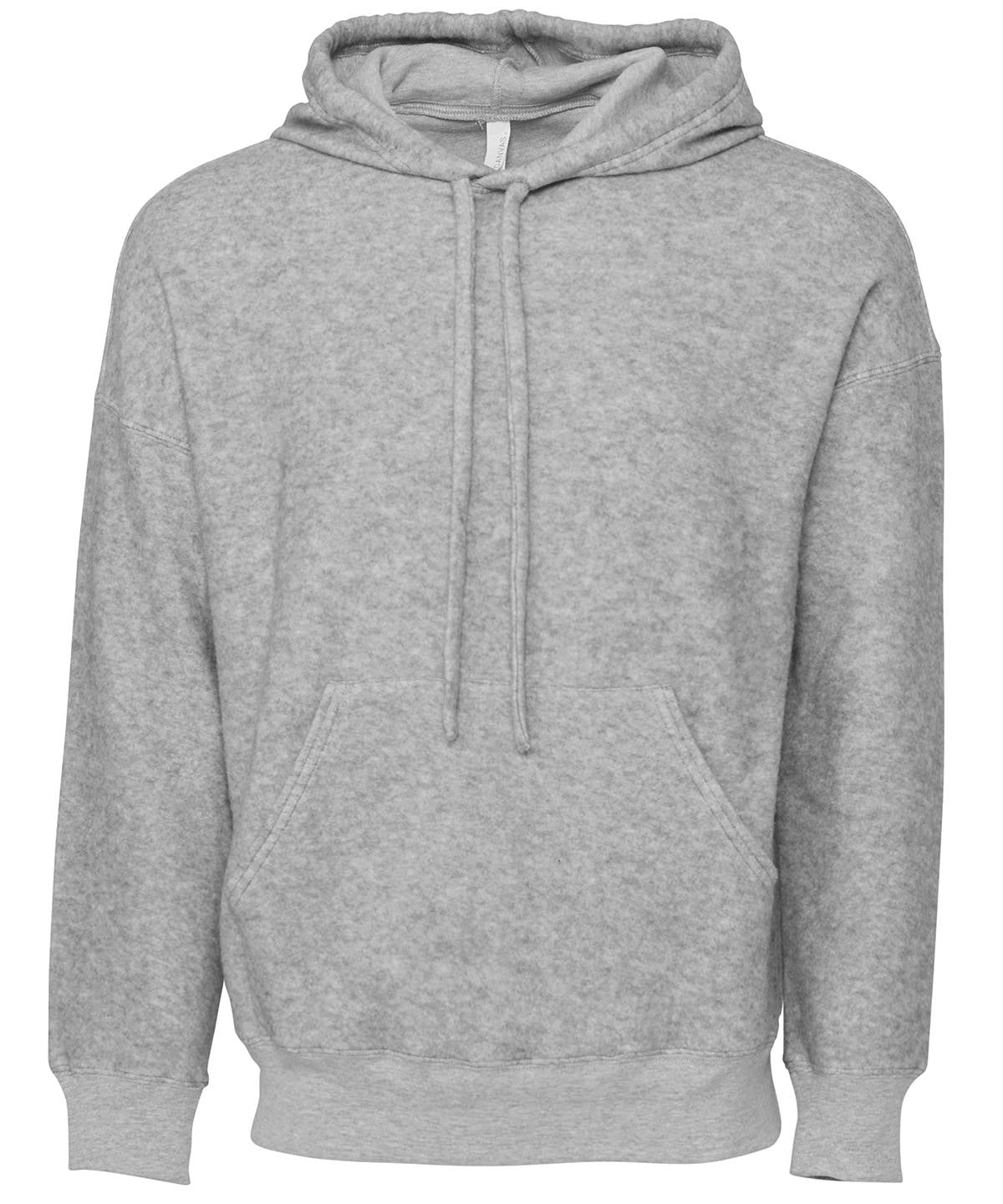 Bella Canvas Unisex sueded fleece pullover hoodie, lifestyle photo