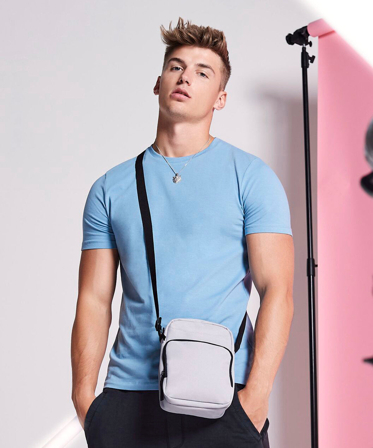 Bagbase Across body bag, lifestyle photo