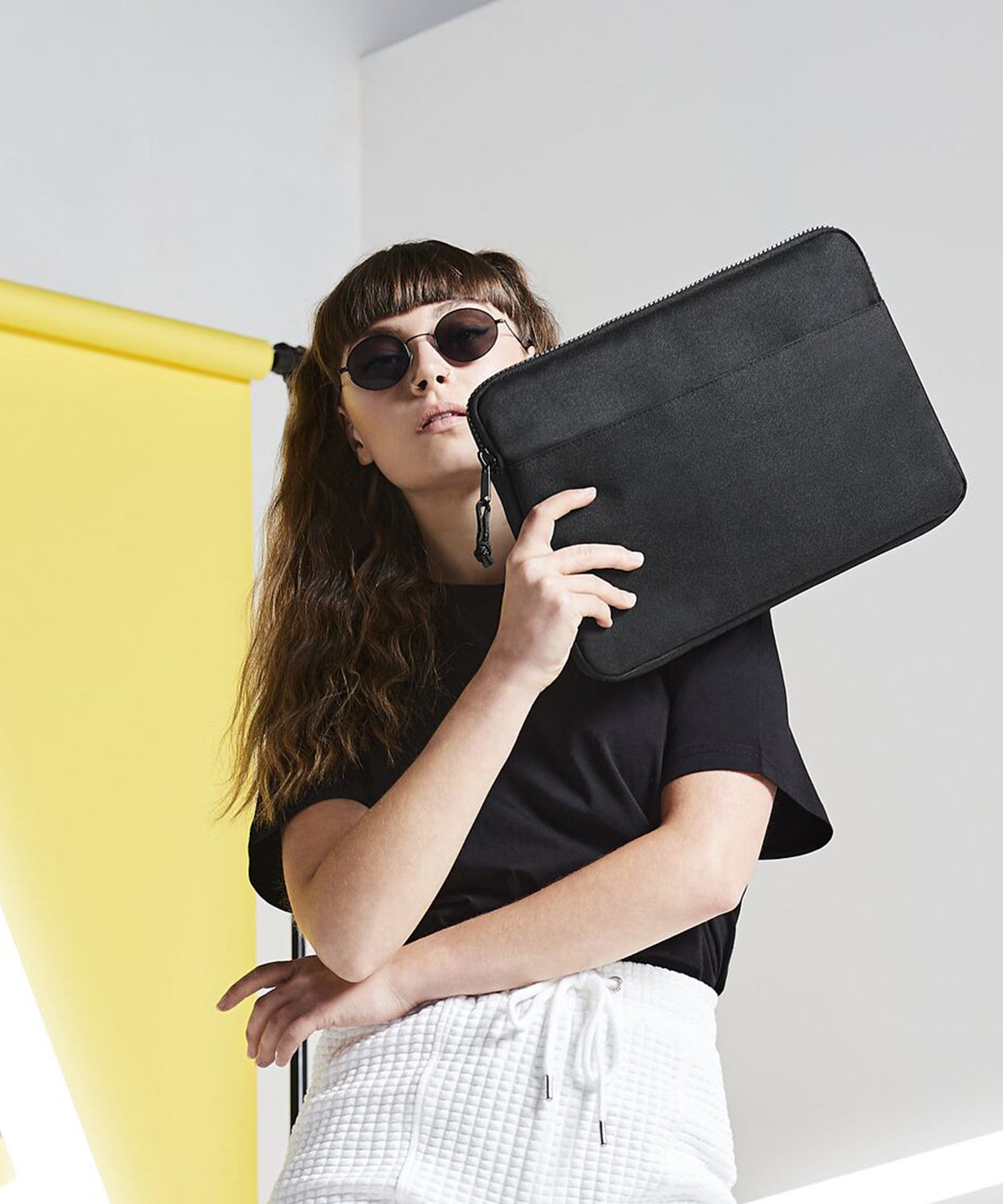 Bagbase Essential 13 laptop case, lifestyle photo