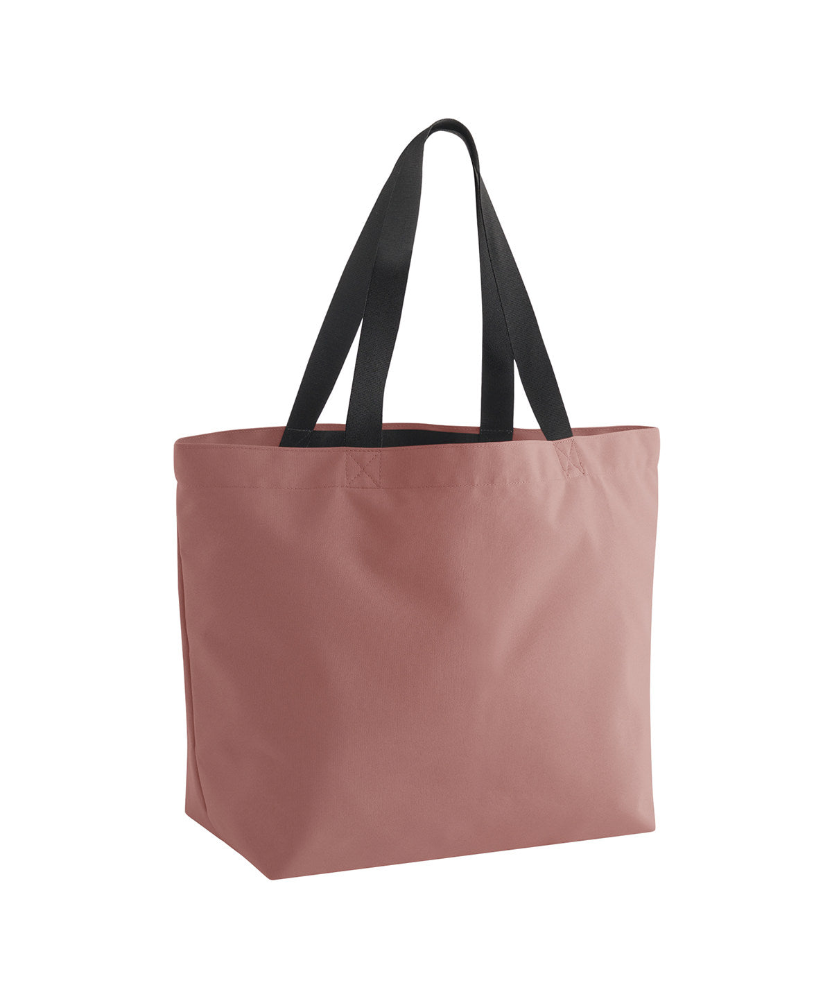 Bagbase Original carryall tote bag in Rose Pink, front view
