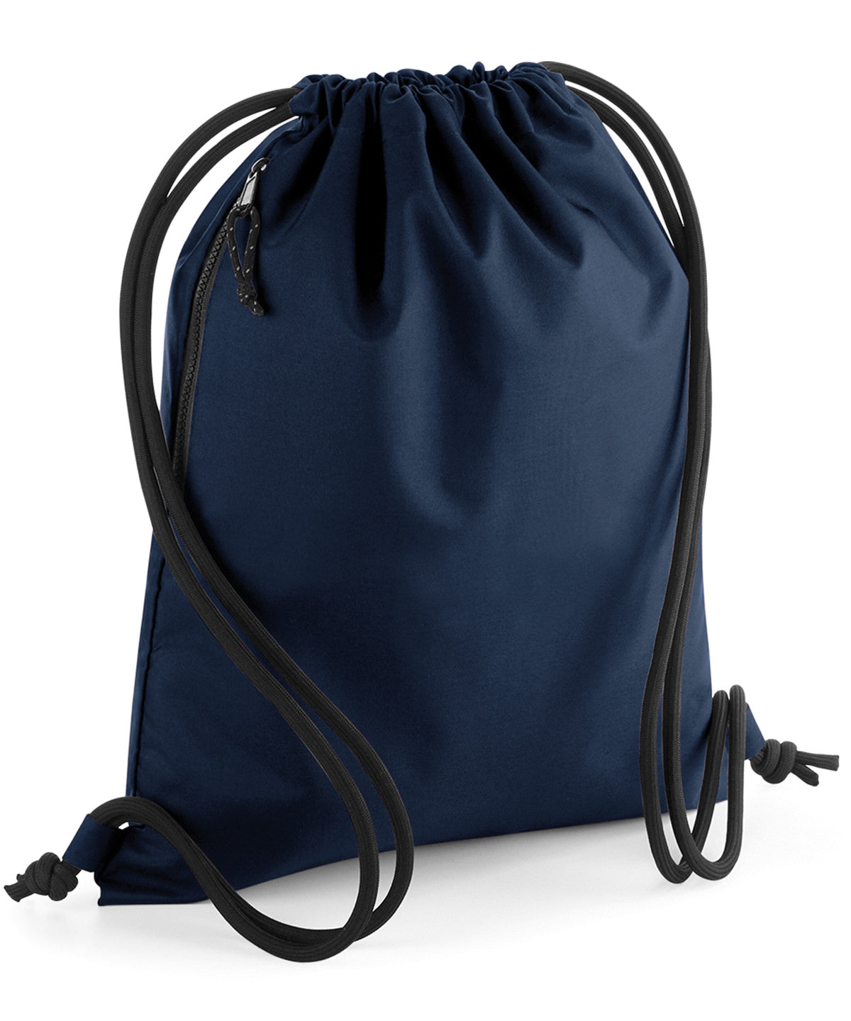 Bagbase Recycled gymsac in Navy, front view