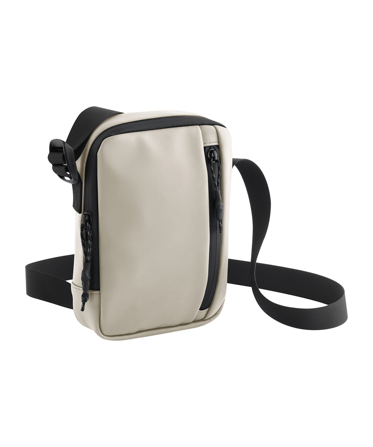 Bagbase Athlux shoulder bag in Natural Stone, front view
