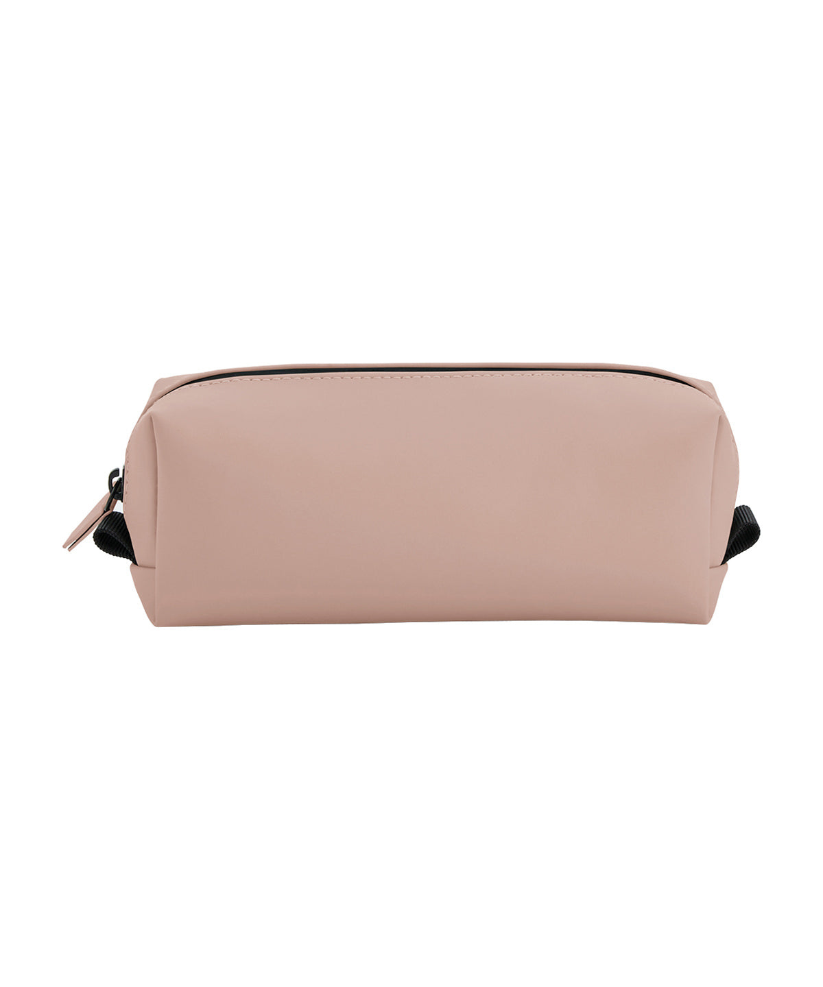 Bagbase Matte PU mini accessory case in Nude Pink, front view