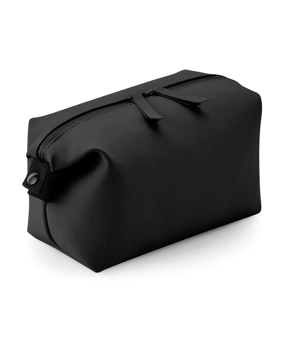 Bagbase Matte PU accessory pouch in Black, front view