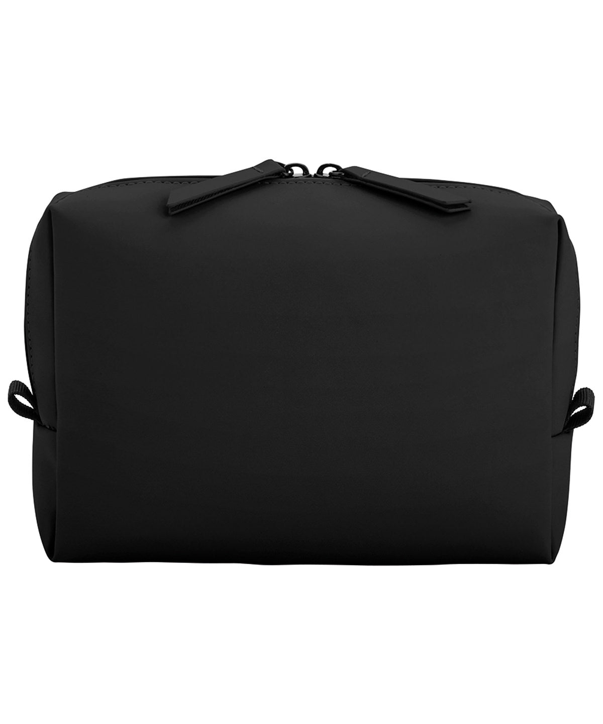Bagbase Matte PU cross-body bag in Black, front view
