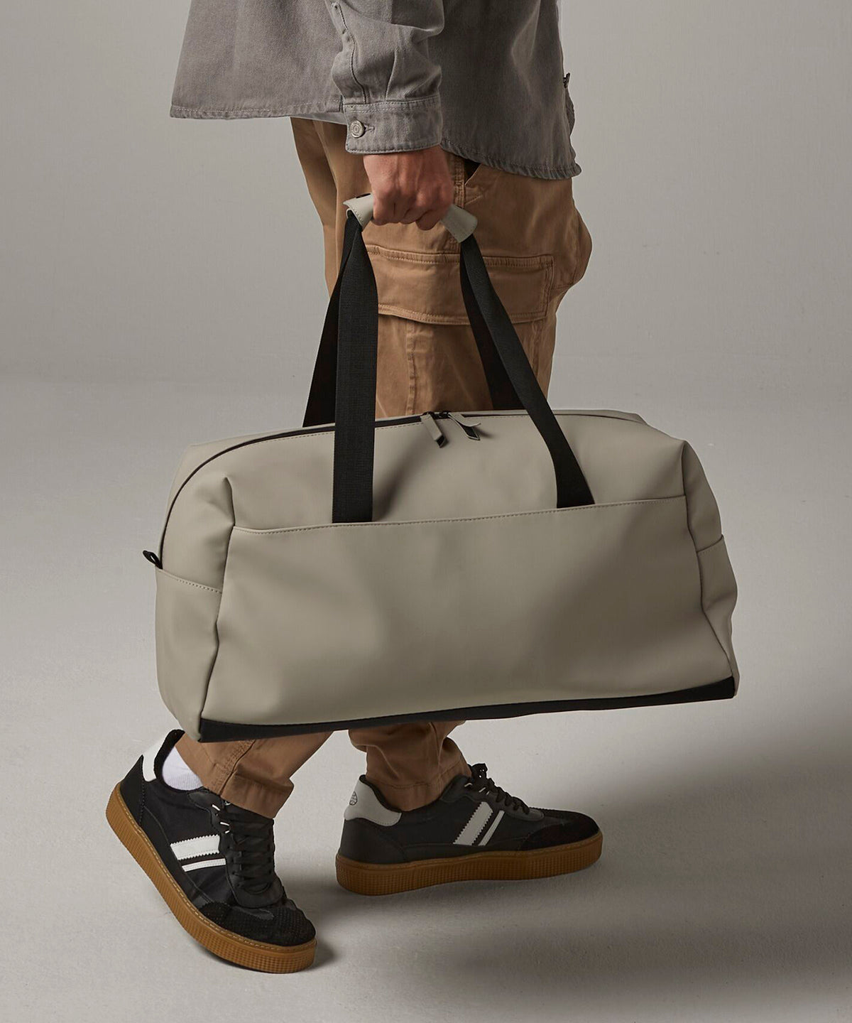 Bagbase Matte PU weekender, lifestyle photo
