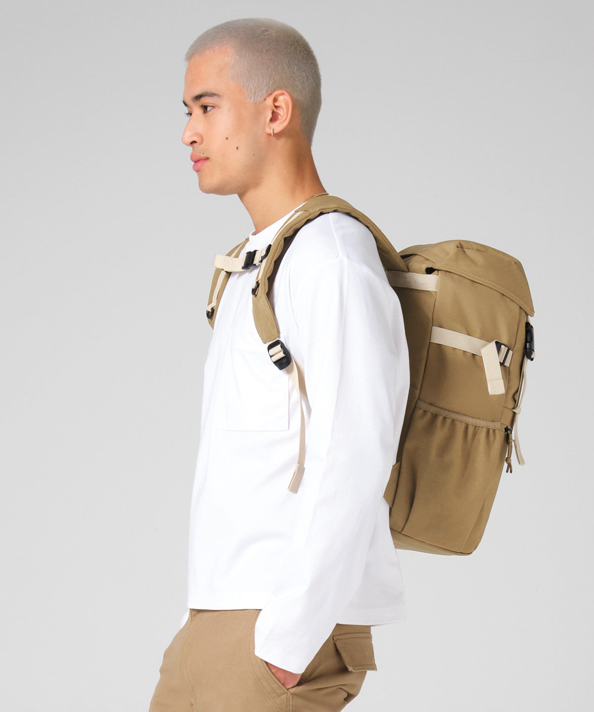 Bagbase Ramble backpack, lifestyle photo