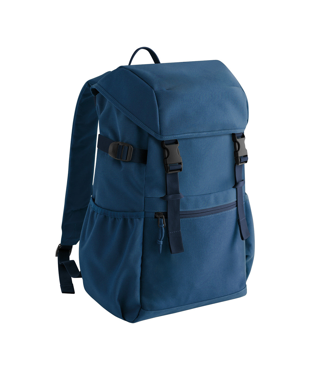 Bagbase Ramble backpack in Steel Blue, front view