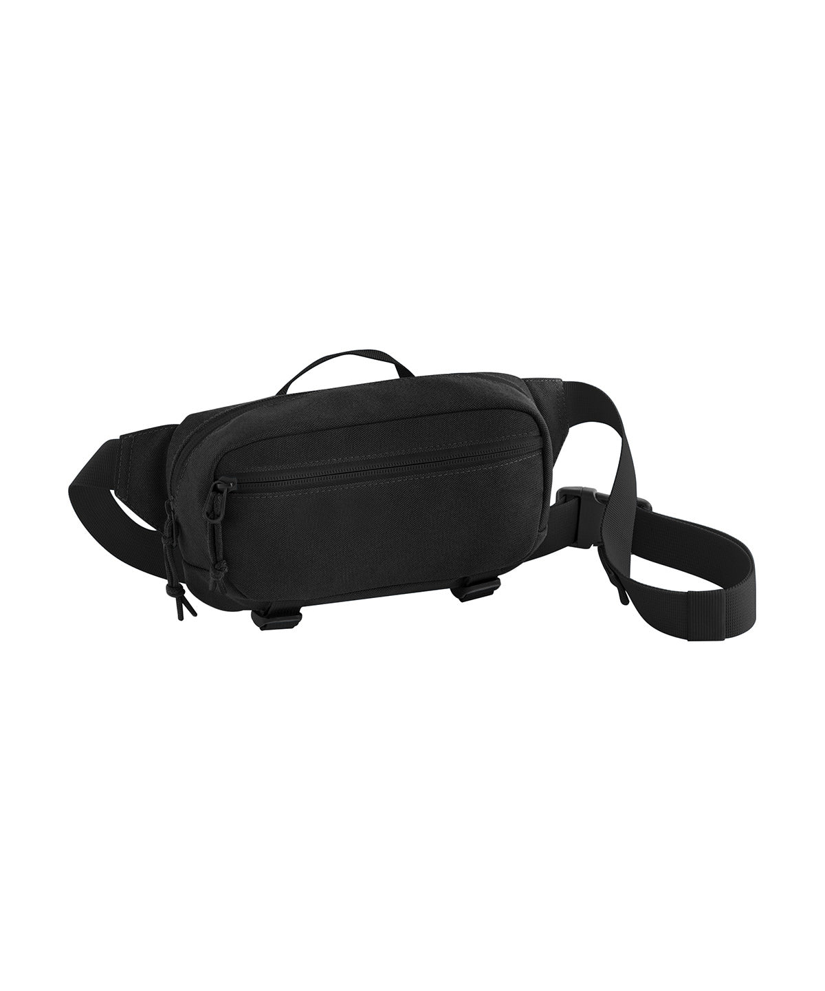 Bagbase Ramble belt bag in Black, front view