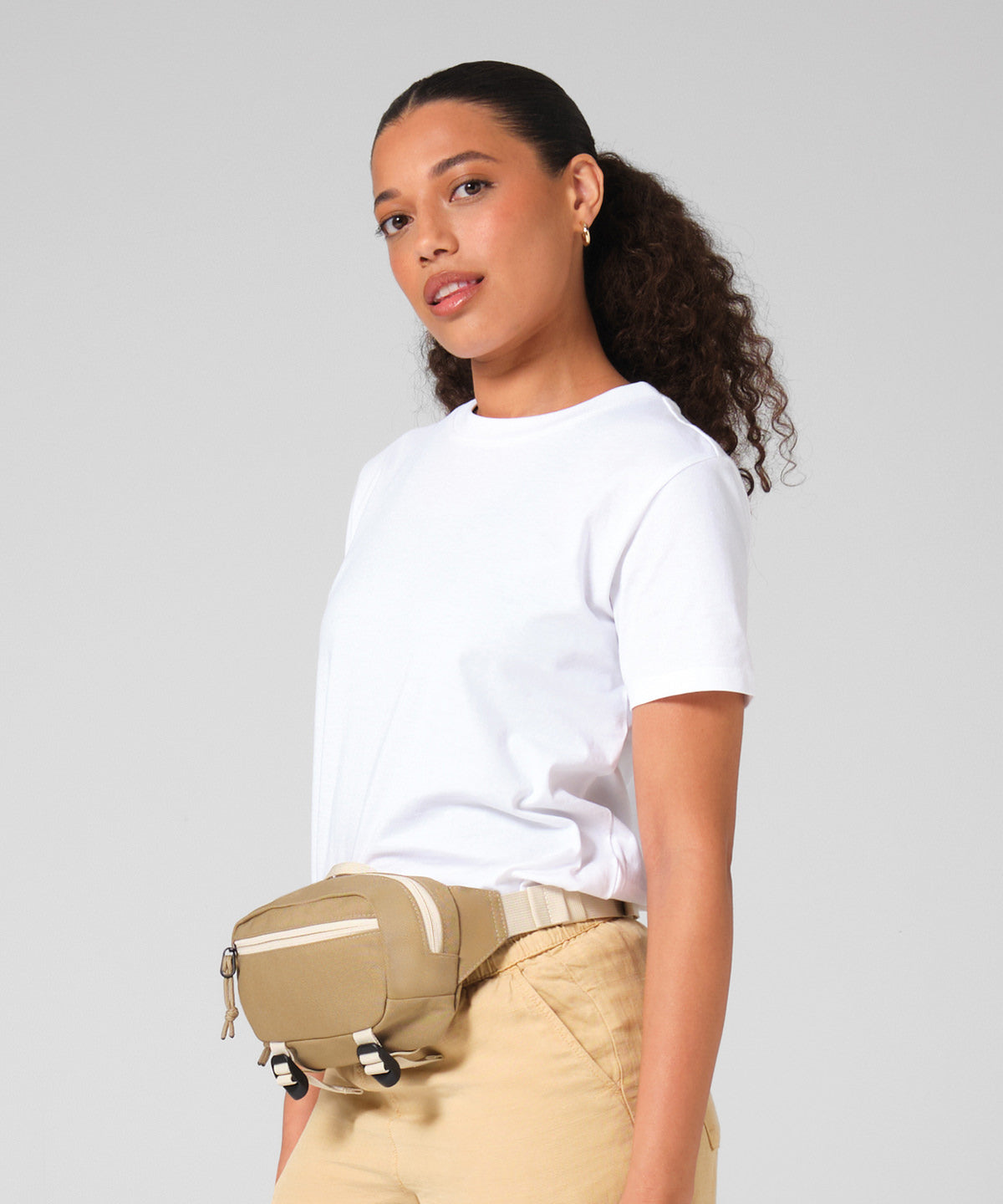Bagbase Ramble belt bag, lifestyle photo