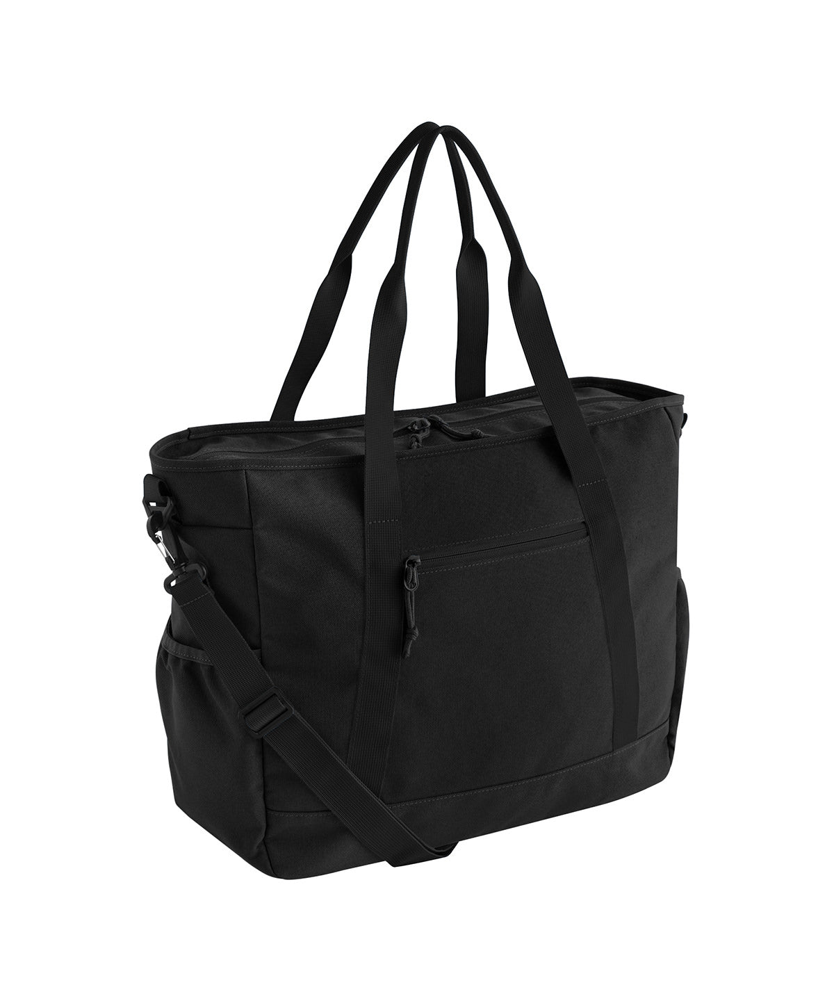 Bagbase Ramble tote in Black, front view