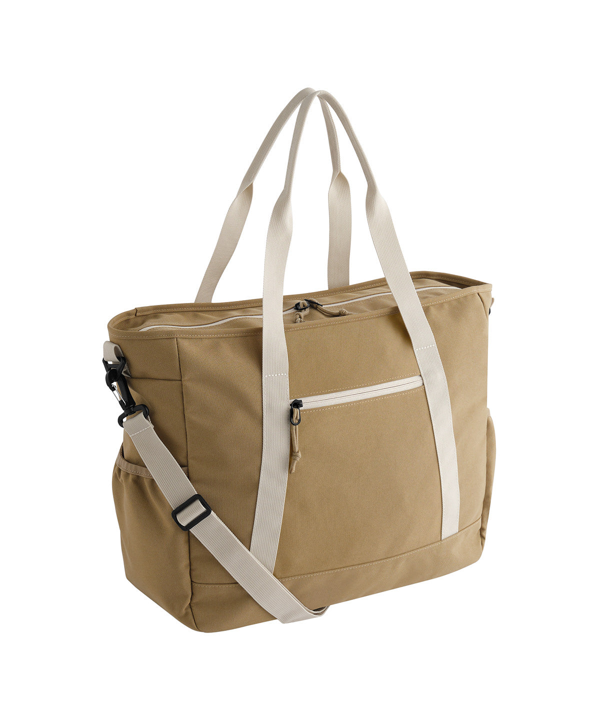 Bagbase Ramble tote in Desert Sand, front view