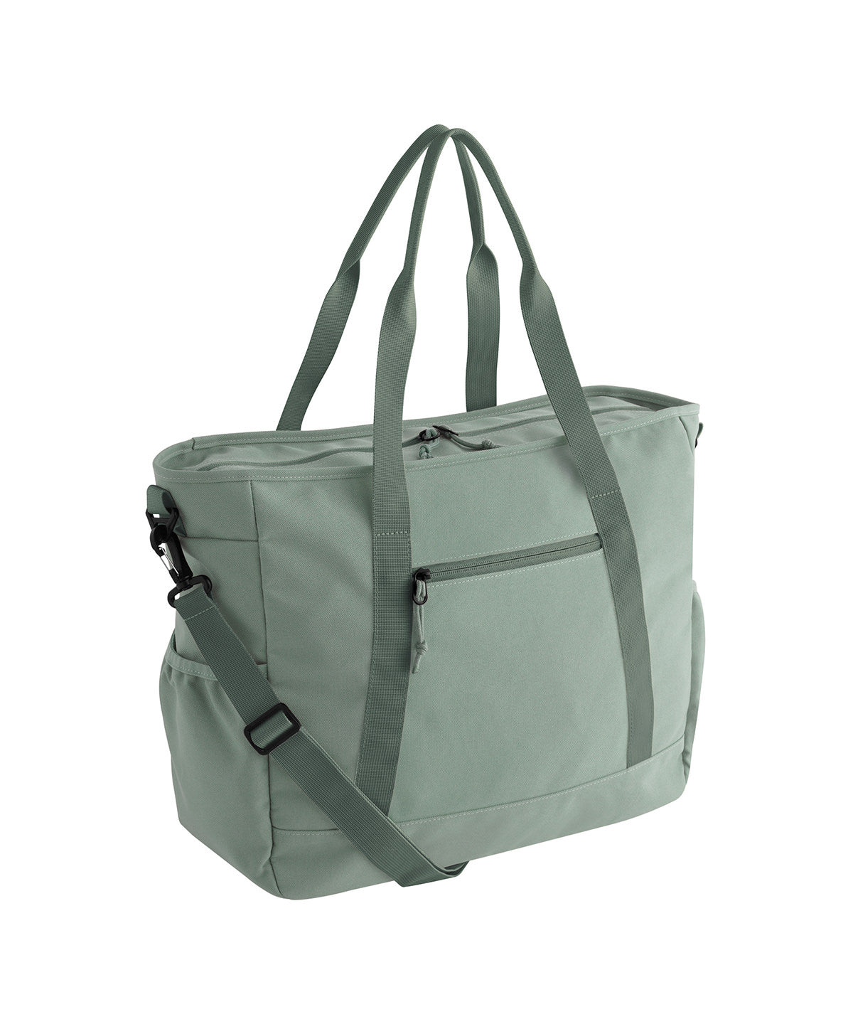 Bagbase Ramble tote in Dusty Green, front view