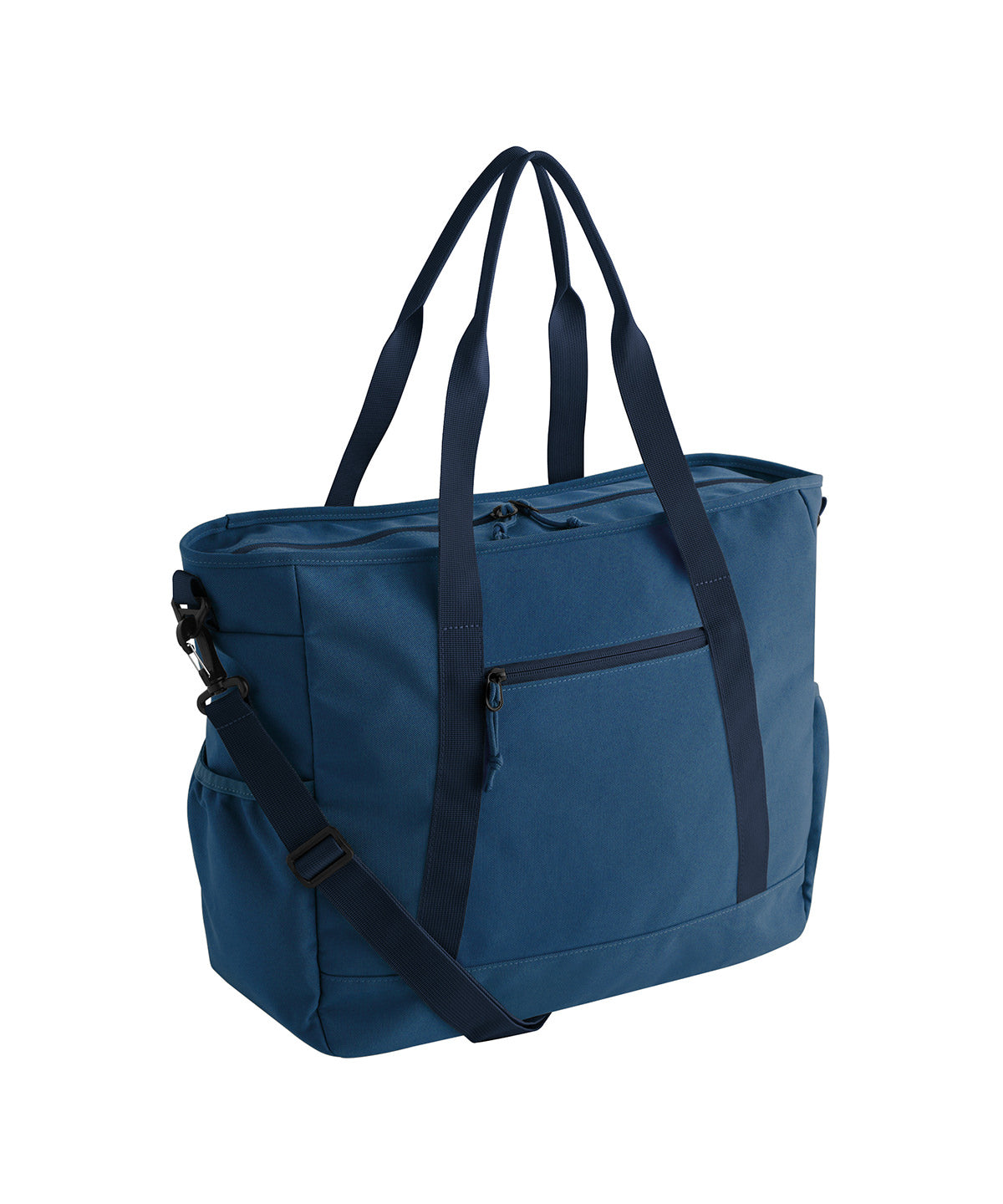 Bagbase Ramble tote in Steel Blue, front view