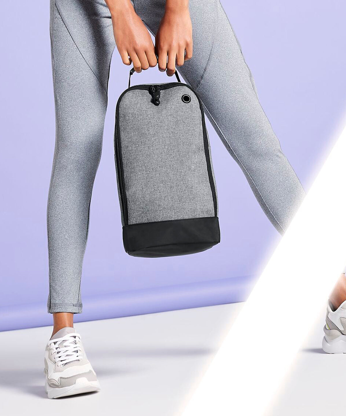 Bagbase Athleisure sports shoe/accessory bag, lifestyle photo