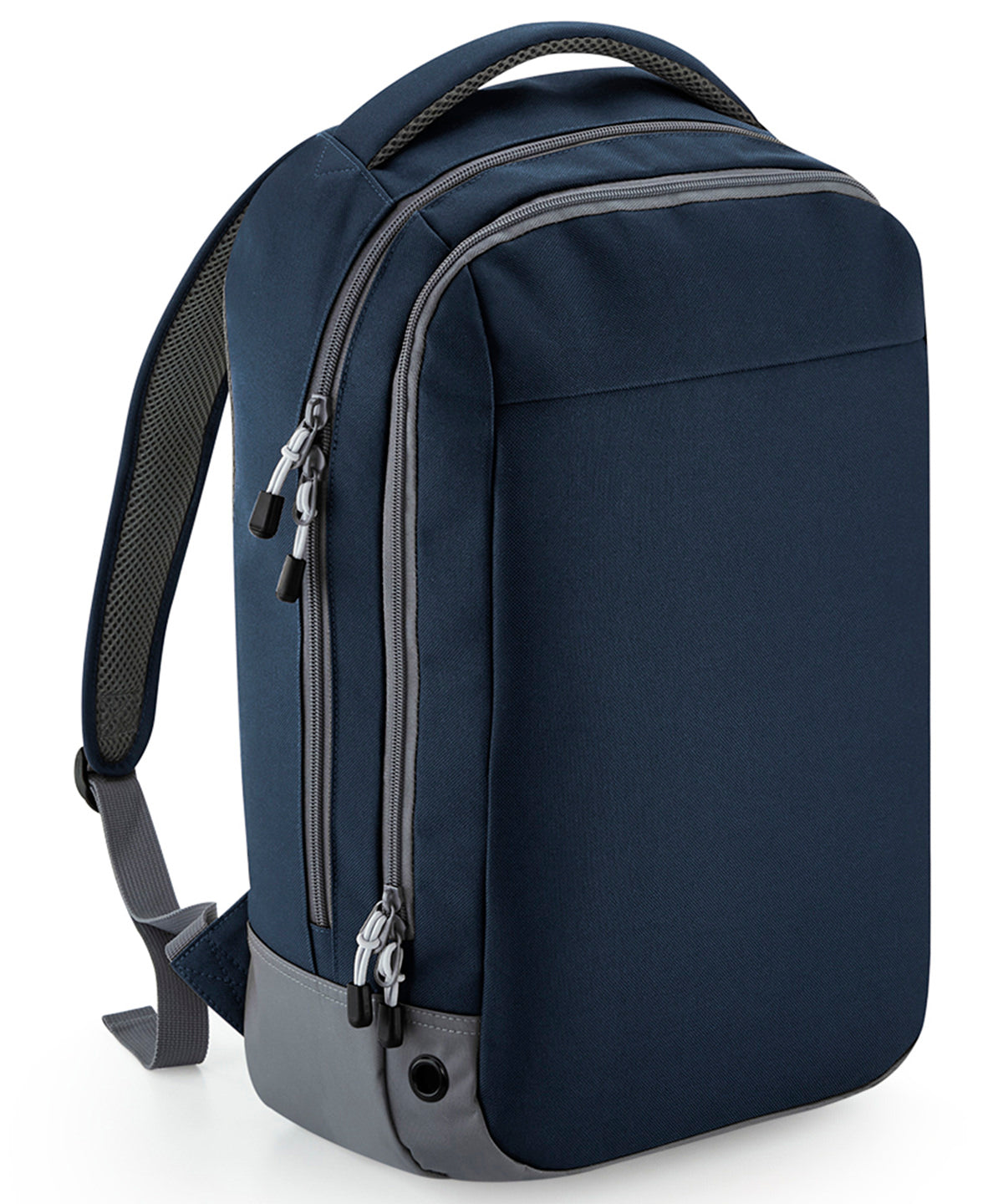 Bagbase Athleisure sports backpack in French Navy, front view