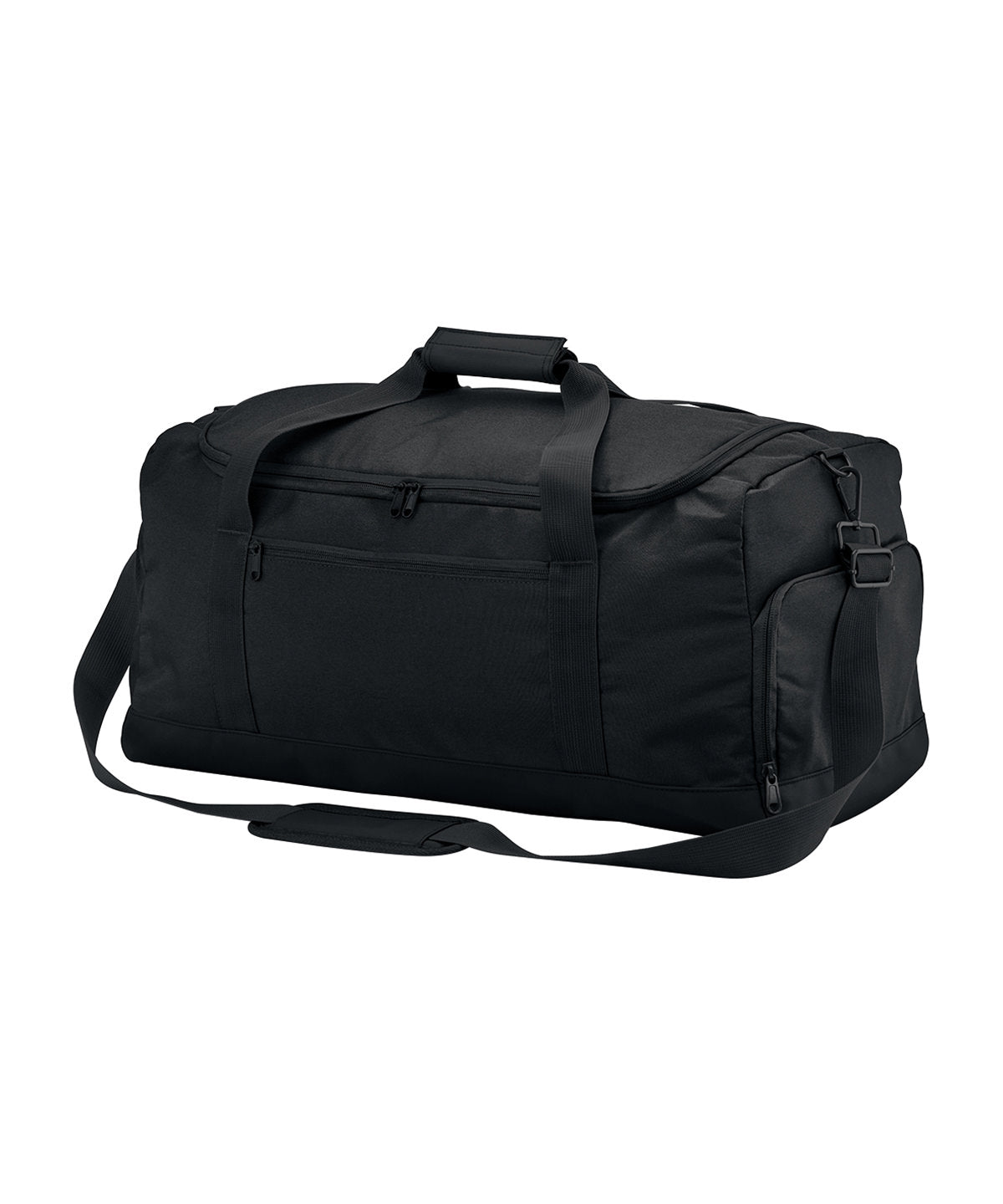 Bagbase Large training holdall in Black, front view