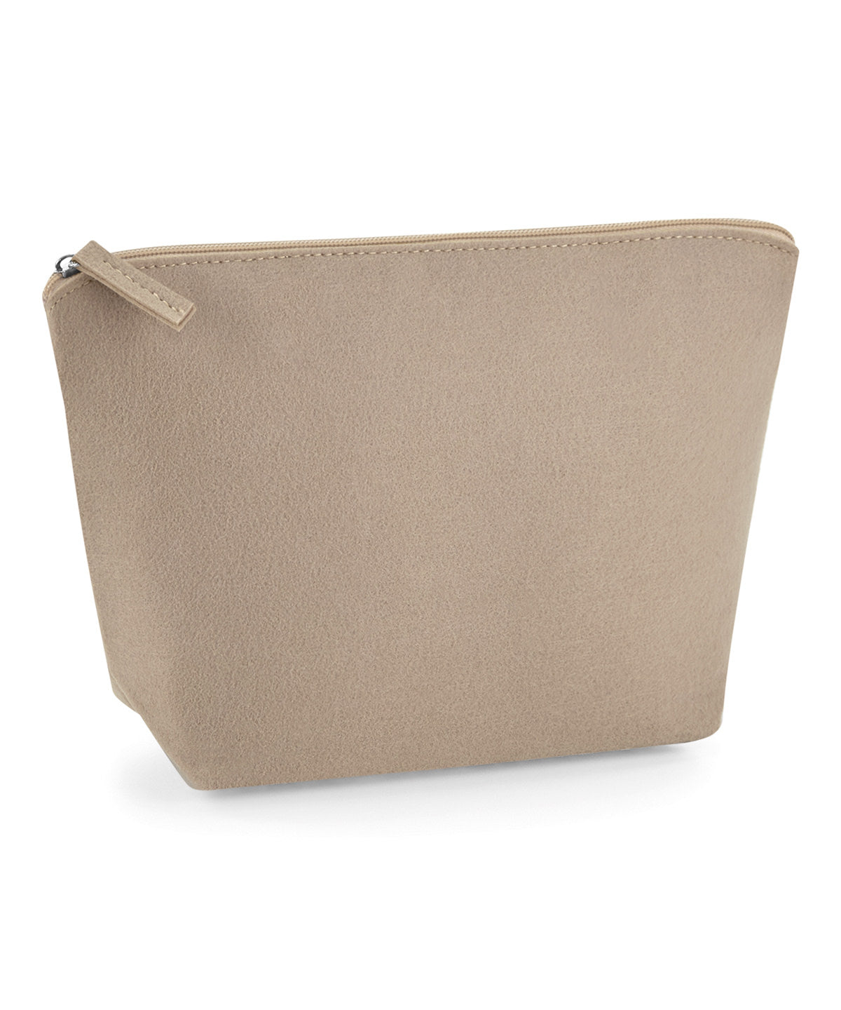 Bagbase Felt accessory bag in Sand, front view
