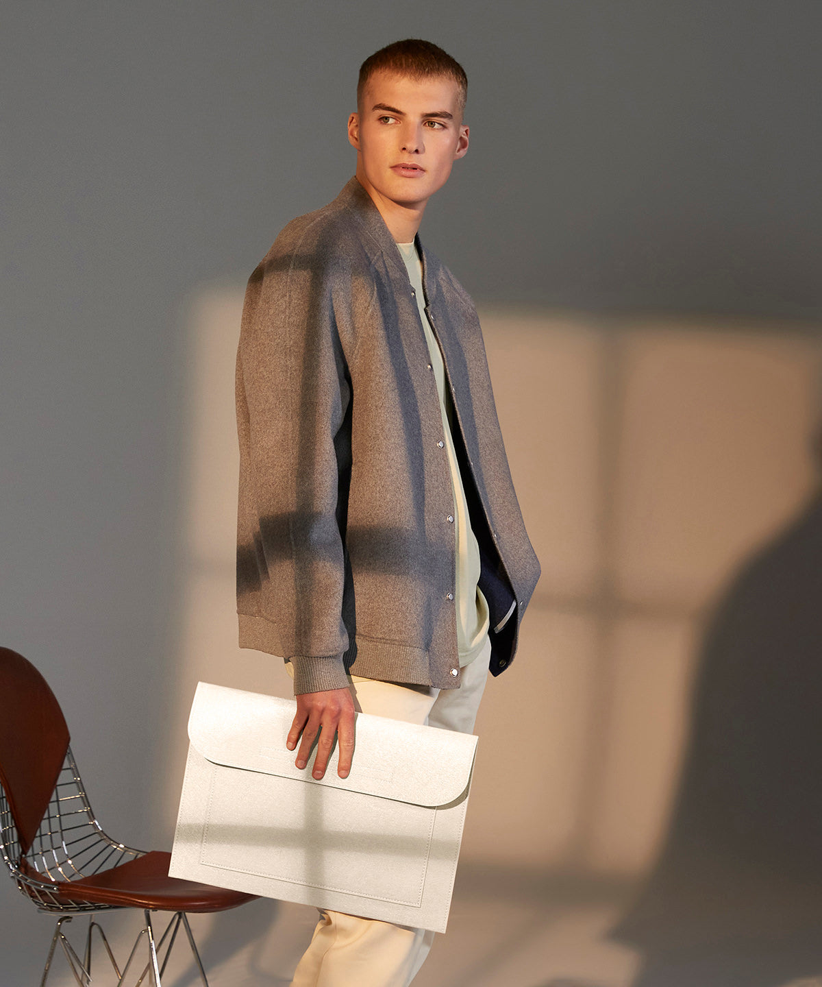 Bagbase Felt laptop/document slip, lifestyle photo