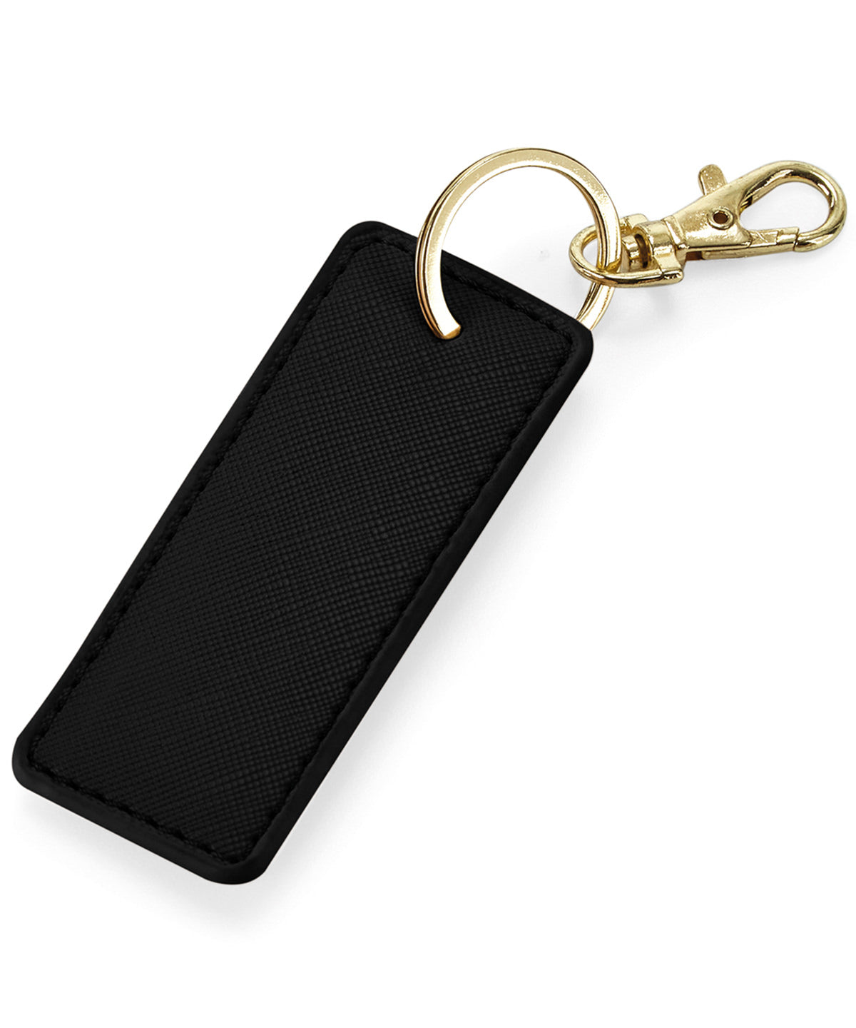 Bagbase Boutique keyclip in Black, front view