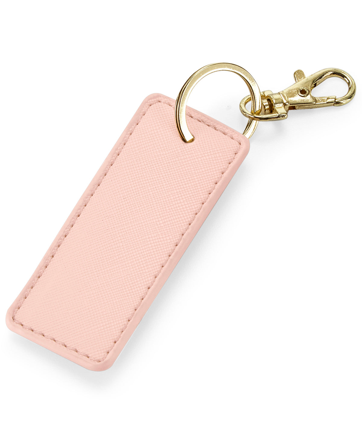 Bagbase Boutique keyclip in Soft Pink, front view