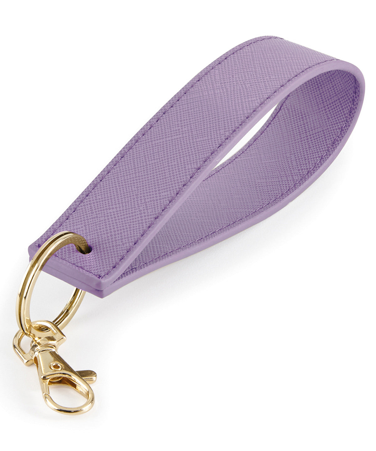 Bagbase Boutique wristlet keyring in Lilac, front view