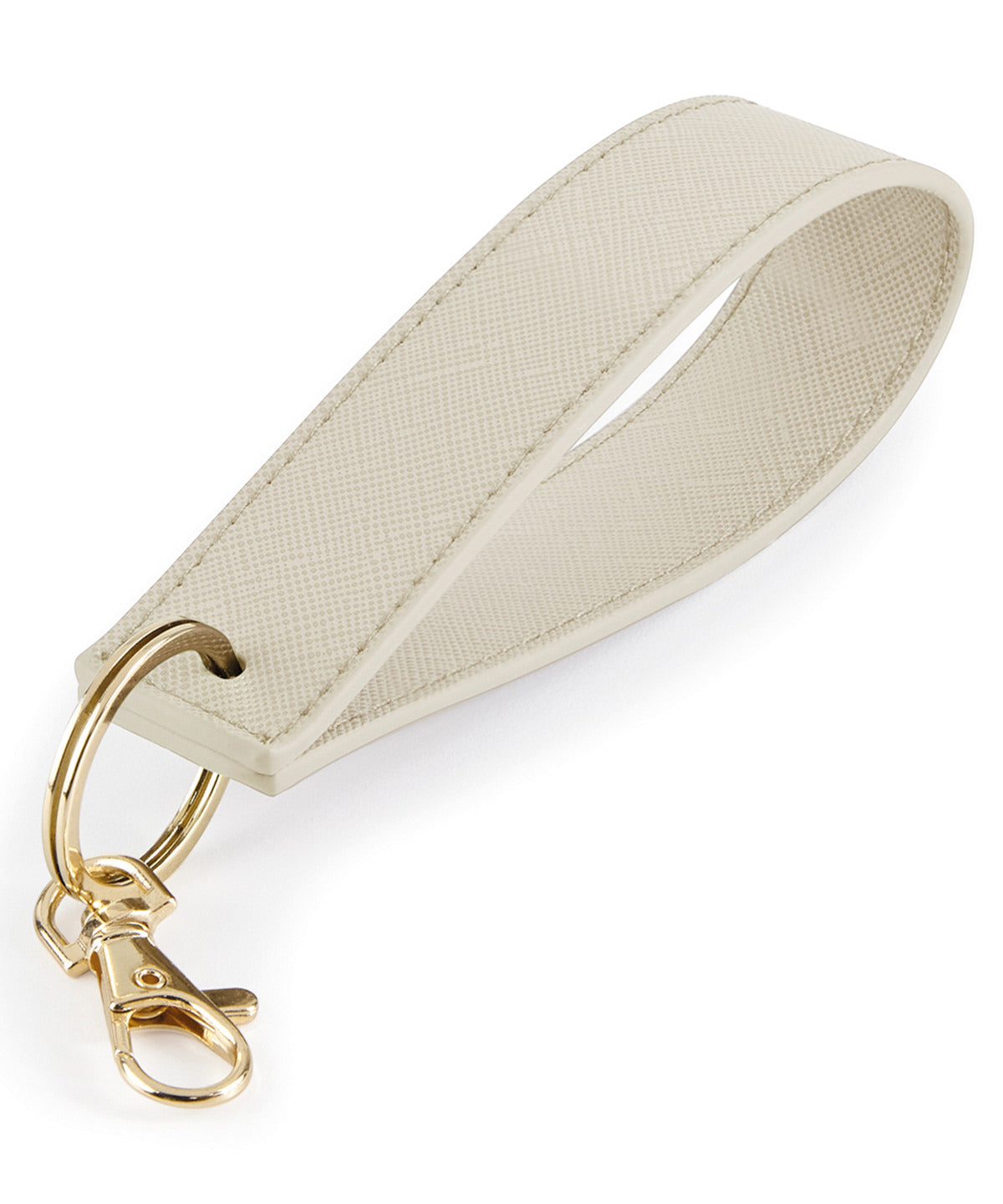 Bagbase Boutique wristlet keyring in Oyster, front view