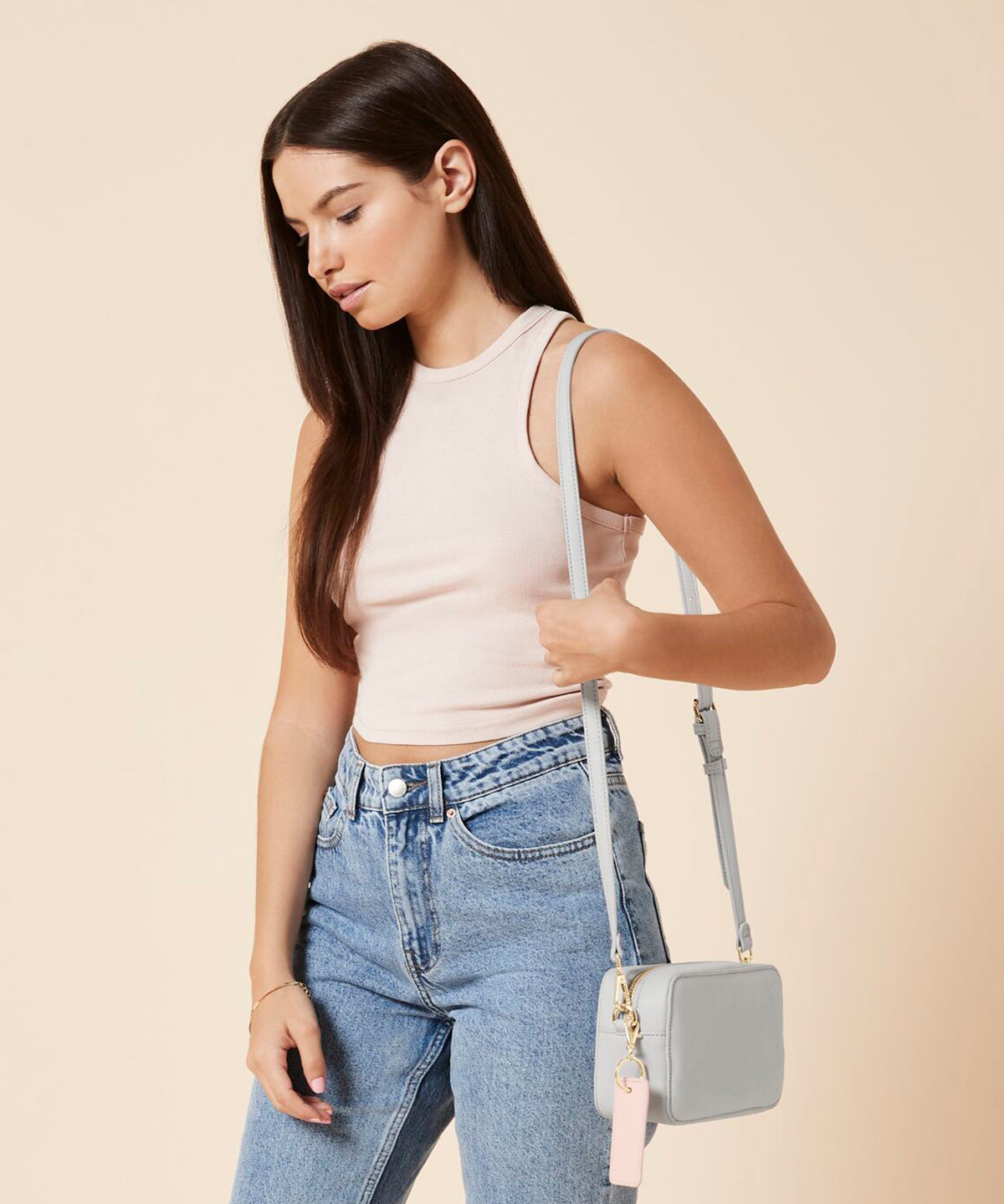 Bagbase Boutique structured cross body bag, lifestyle photo