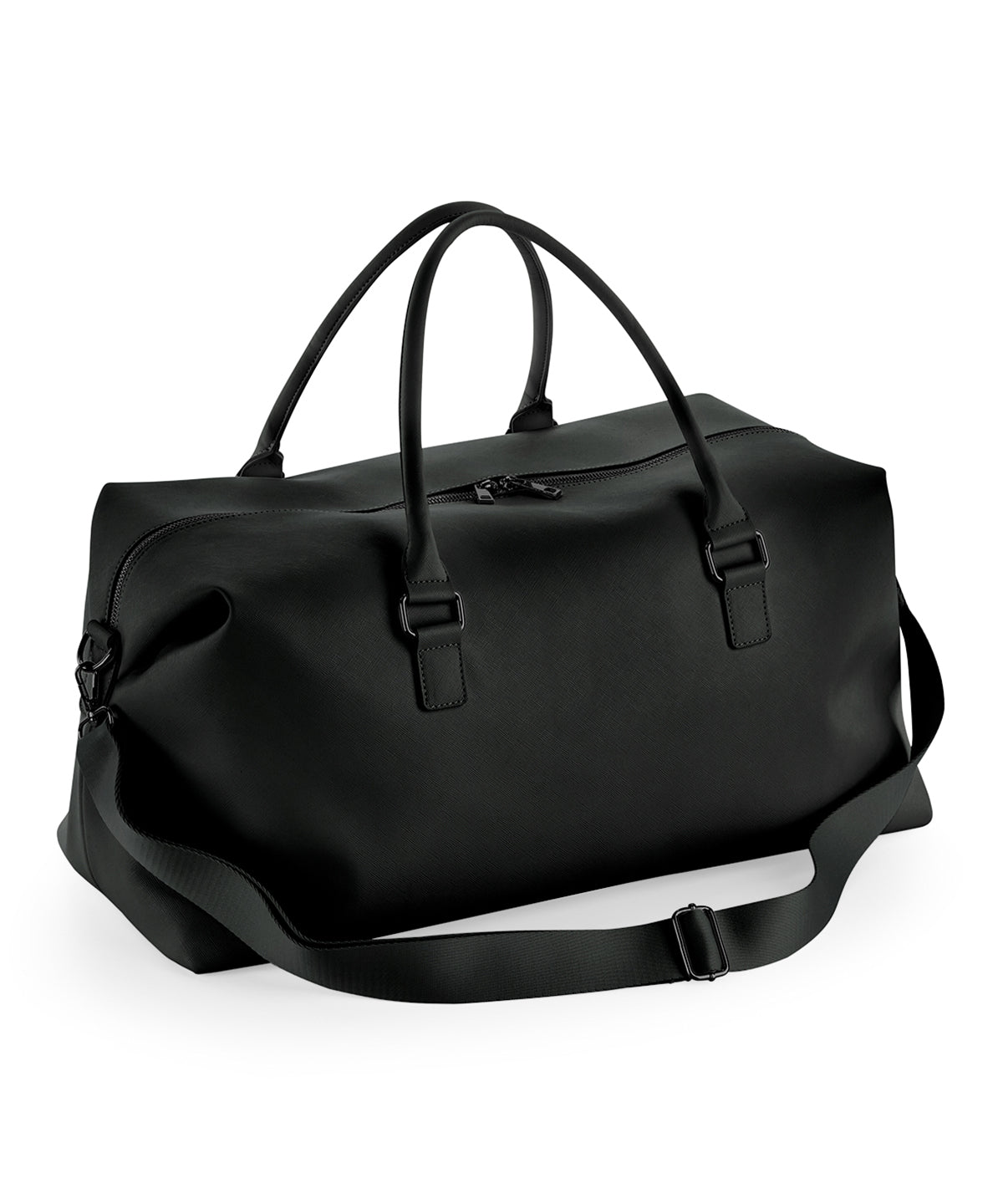 Bagbase Boutique weekender in Black/Black, front view