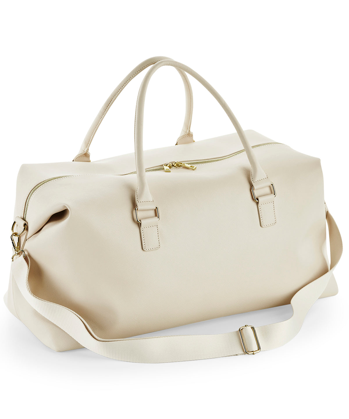 Bagbase Boutique weekender in Oyster, front view