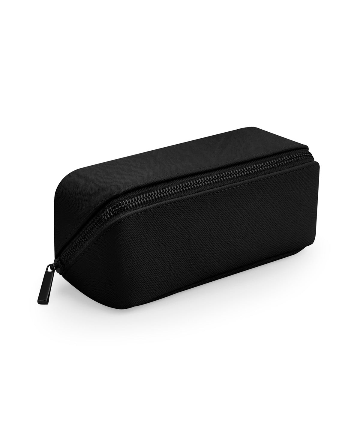 Bagbase Boutique open flat mini accessory case in Black/Black, front view