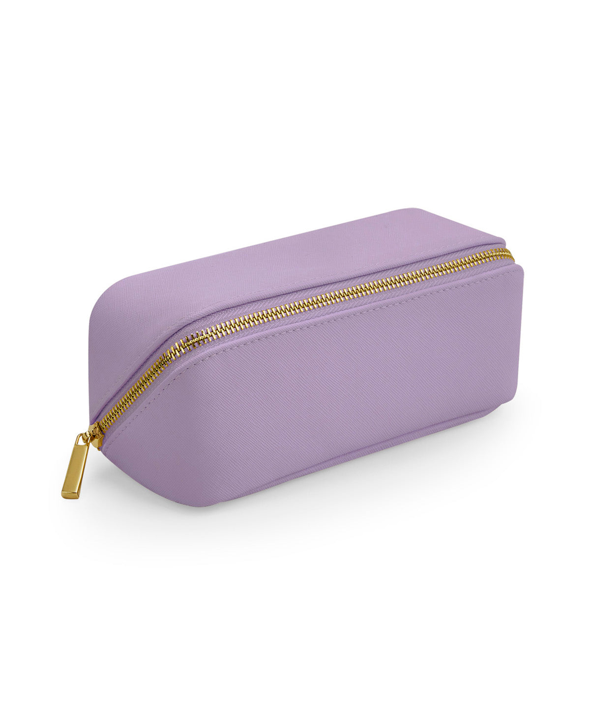 Bagbase Boutique open flat mini accessory case in Lilac, front view