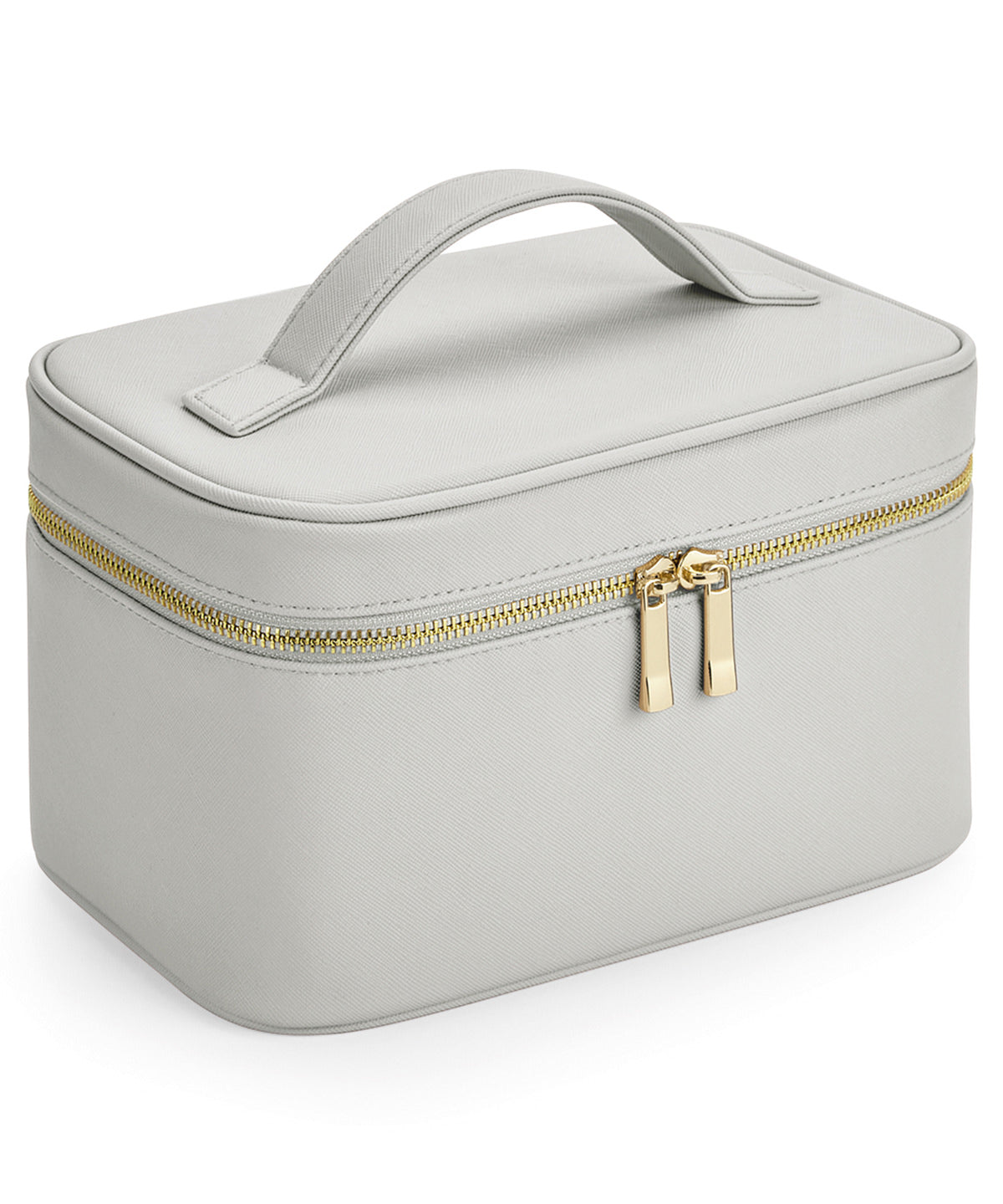 Bagbase Boutique vanity case in Soft Grey, front view