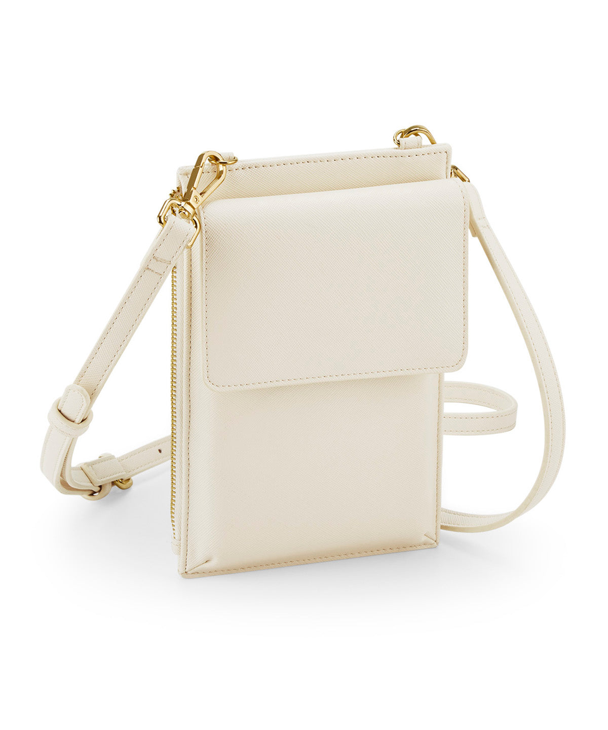Bagbase Boutique phone carry case in Oyster, front view