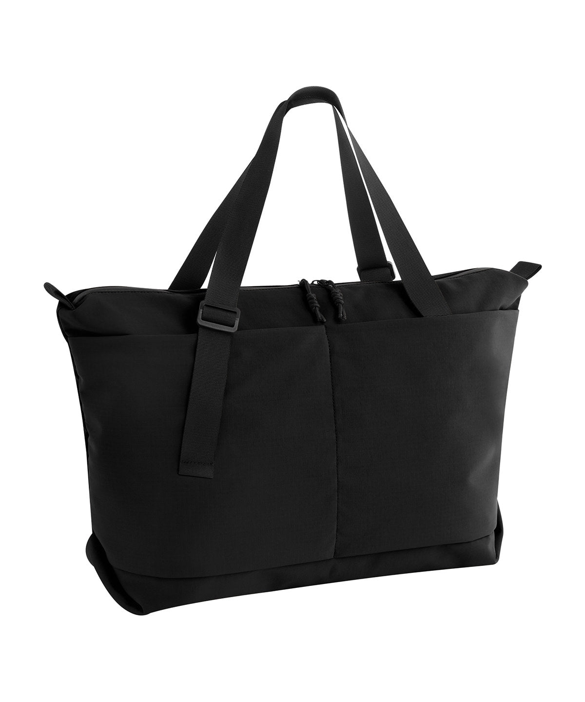 Bagbase Minimal lifestyle tote in Black, front view