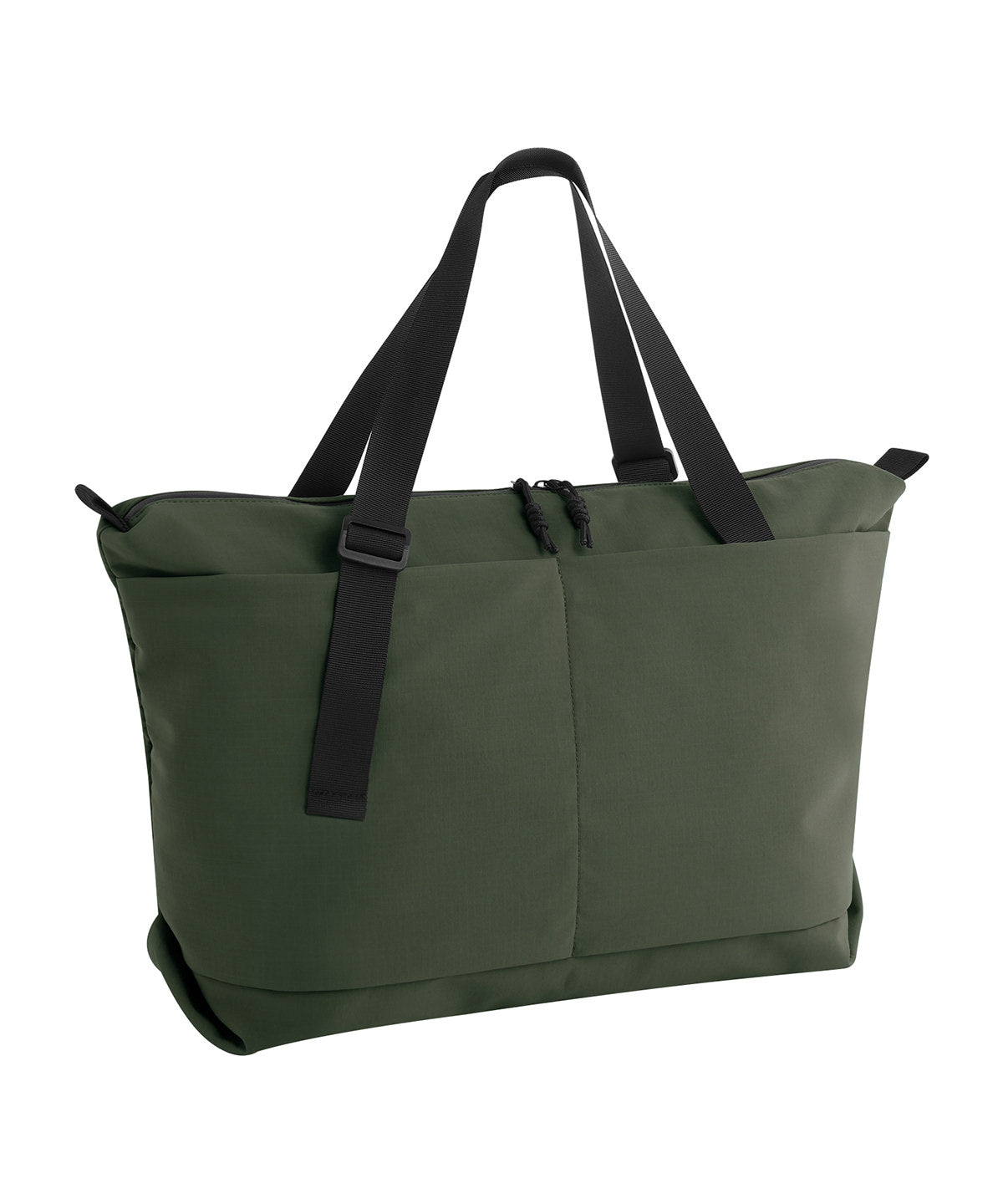 Bagbase Minimal lifestyle tote in Pine Green, front view