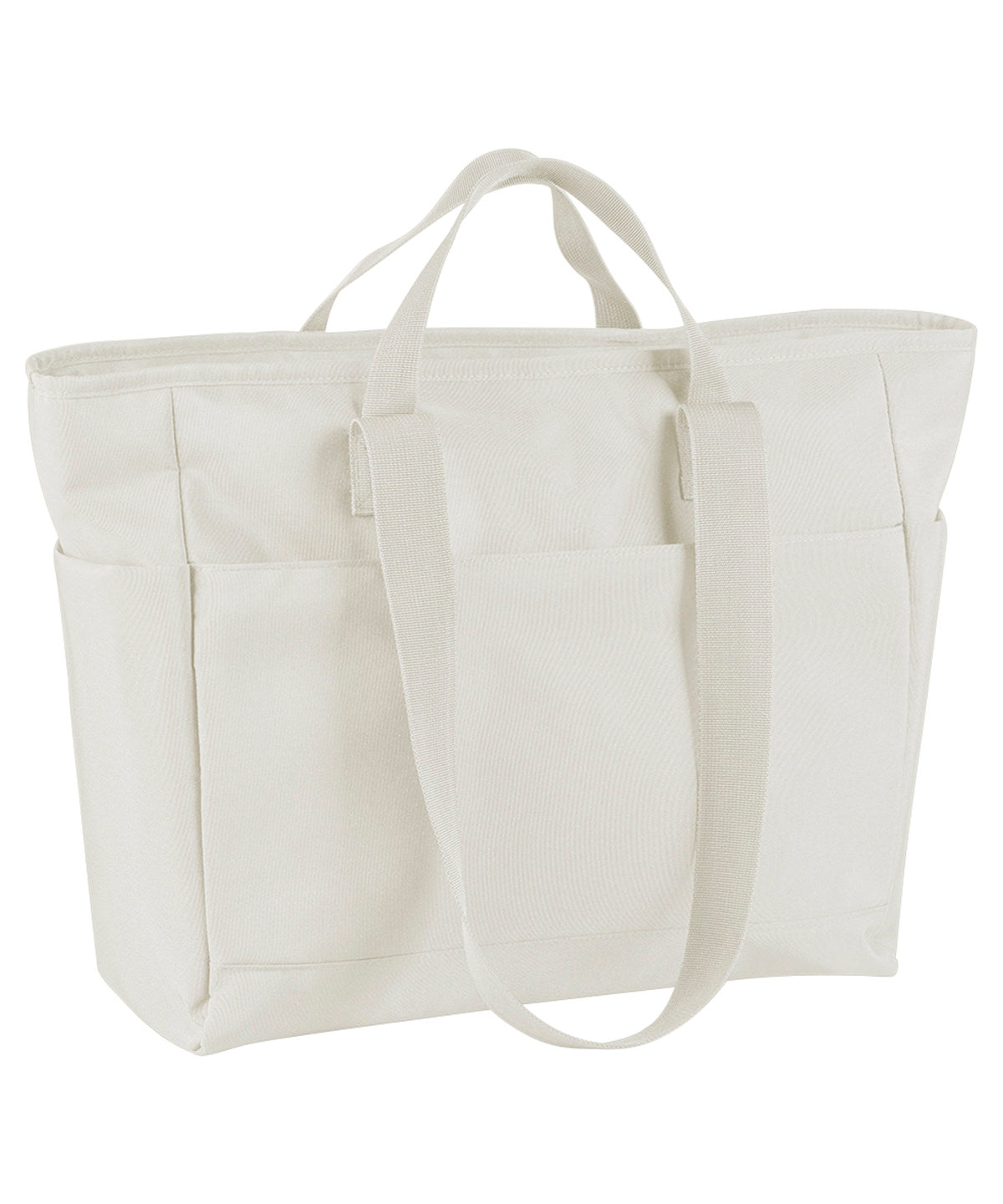 Bagbase Simplicity tote in Beige, front view