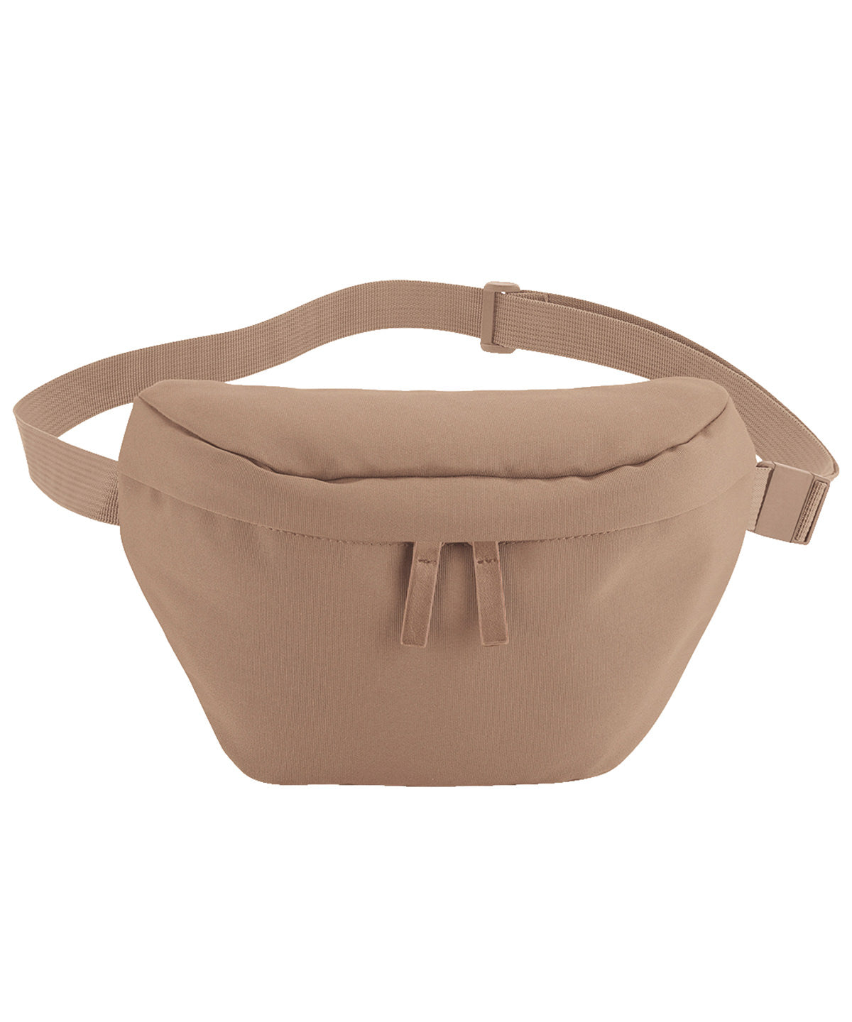 Bagbase Simplicity waistpack in Hazelnut, front view
