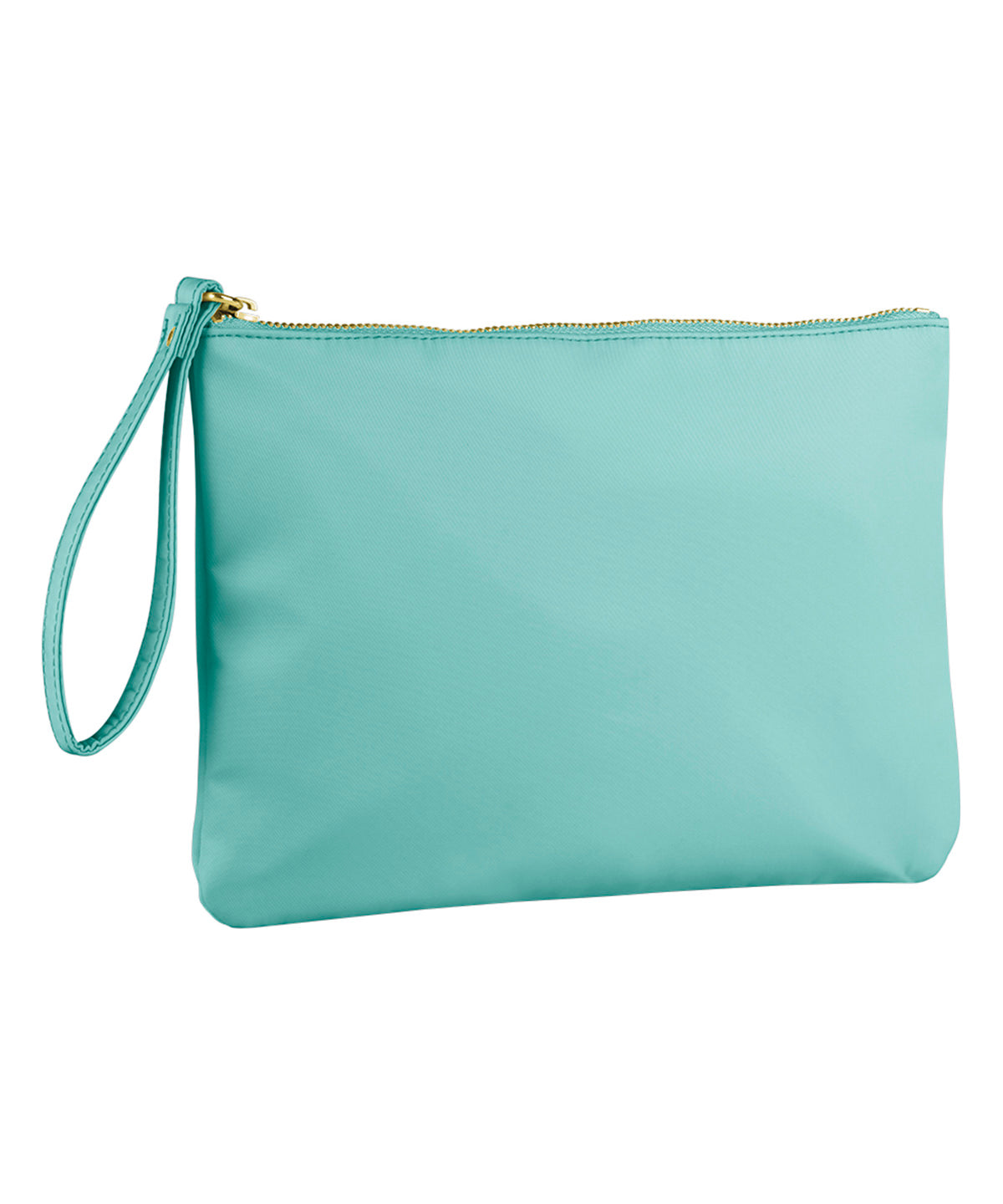 Bagbase Sundae wristlet in Mint Choc Chip, front view