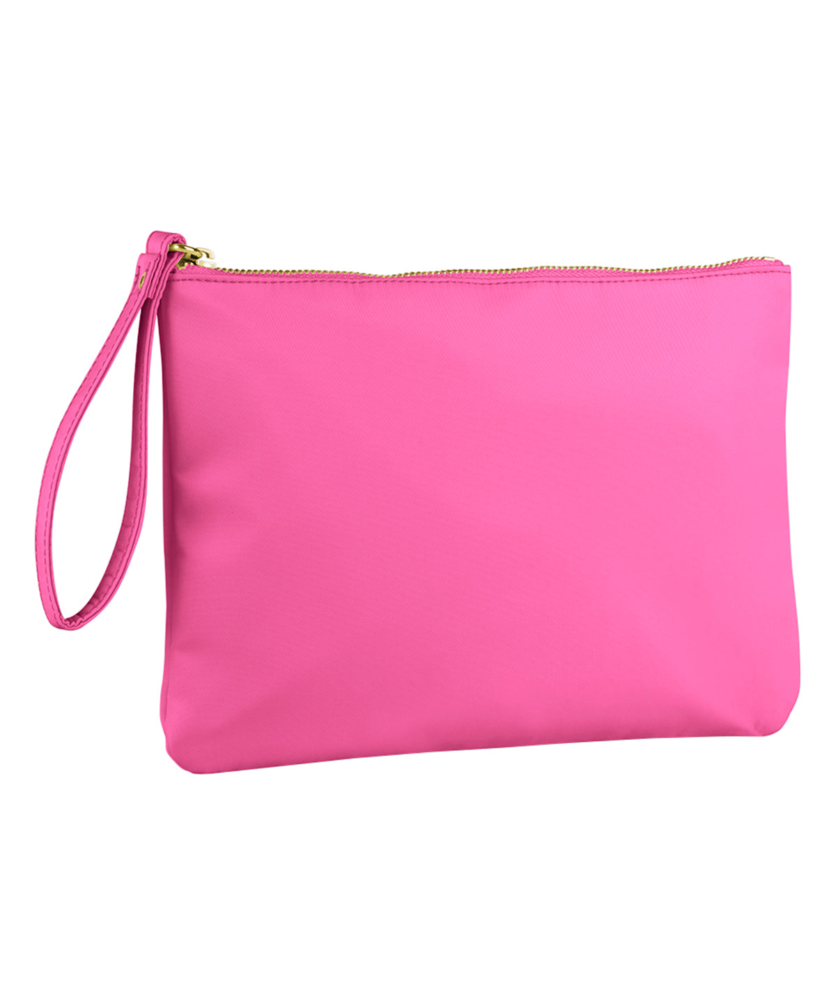 Bagbase Sundae wristlet in Raspberry Ripple, front view