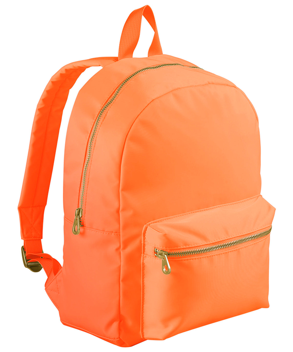 Bagbase Sundae mini backpack in Mango Sorbet, front view