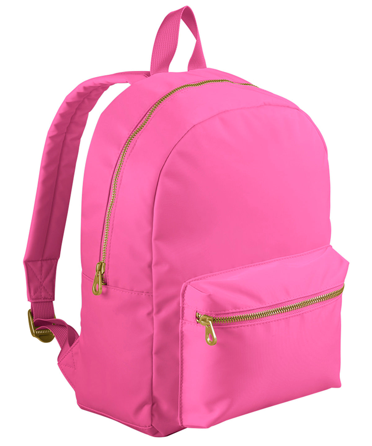 Bagbase Sundae mini backpack in Raspberry Ripple, front view