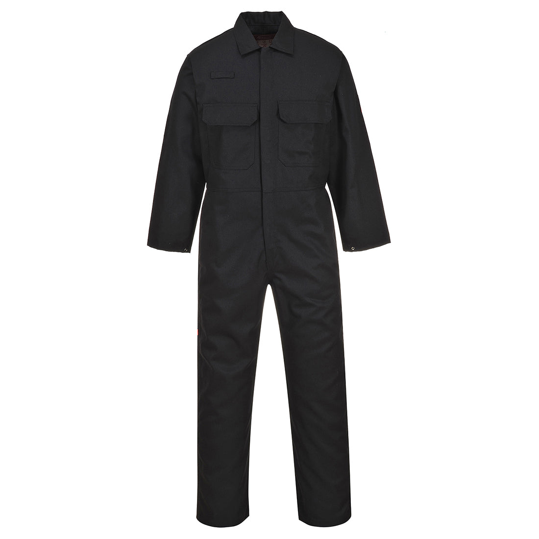 Portwest Bizweld Work FR Coverall in Black Tall, image 2