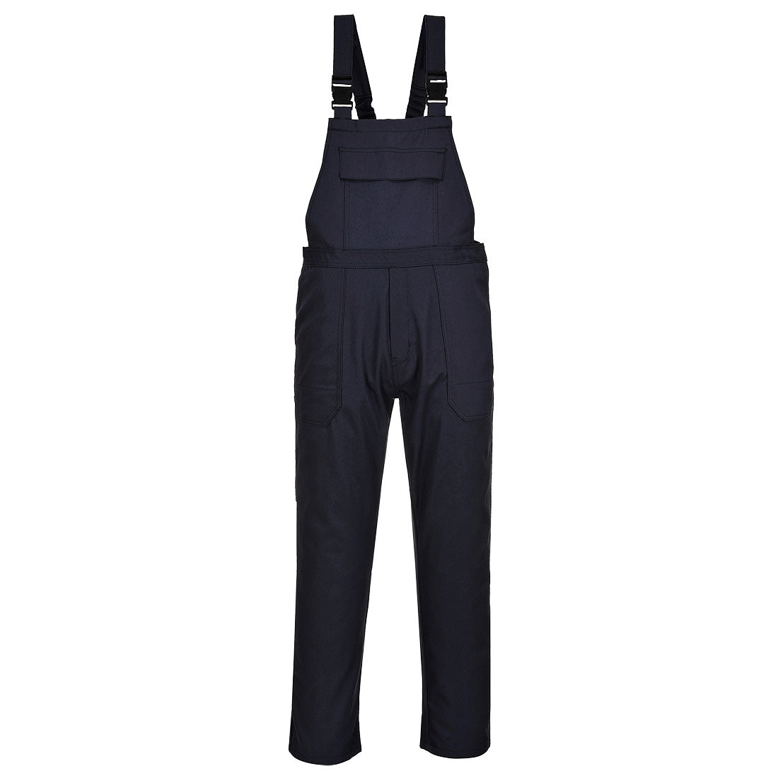 Portwest Bizweld Work FR Bib and Brace in Navy, main product image
