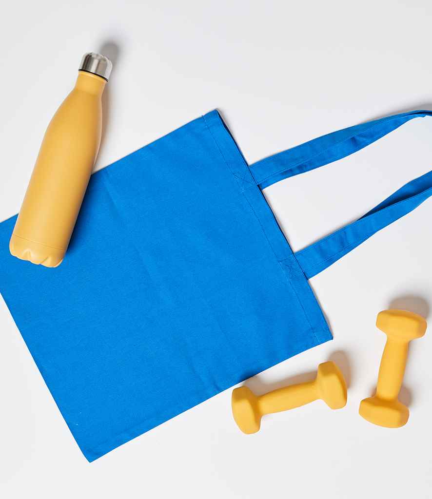 Brand Lab Organic Cotton Long Handle Shopper in Royal Blue, front view