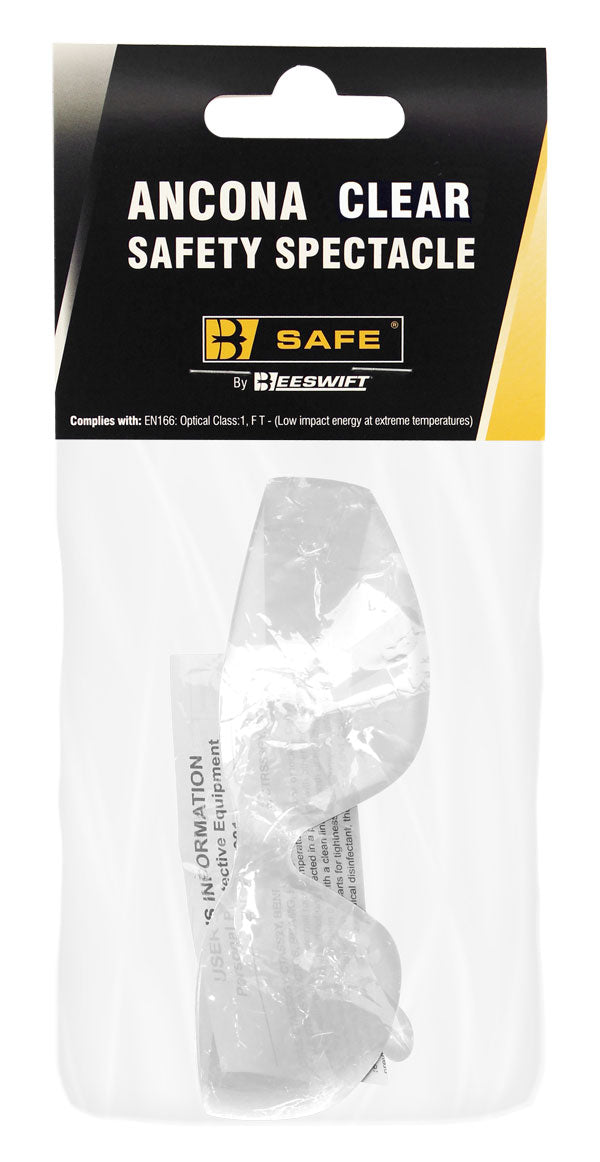 B-Safe ANCONA SAFETY SPECTACLE WITH NECK CORD, main product image