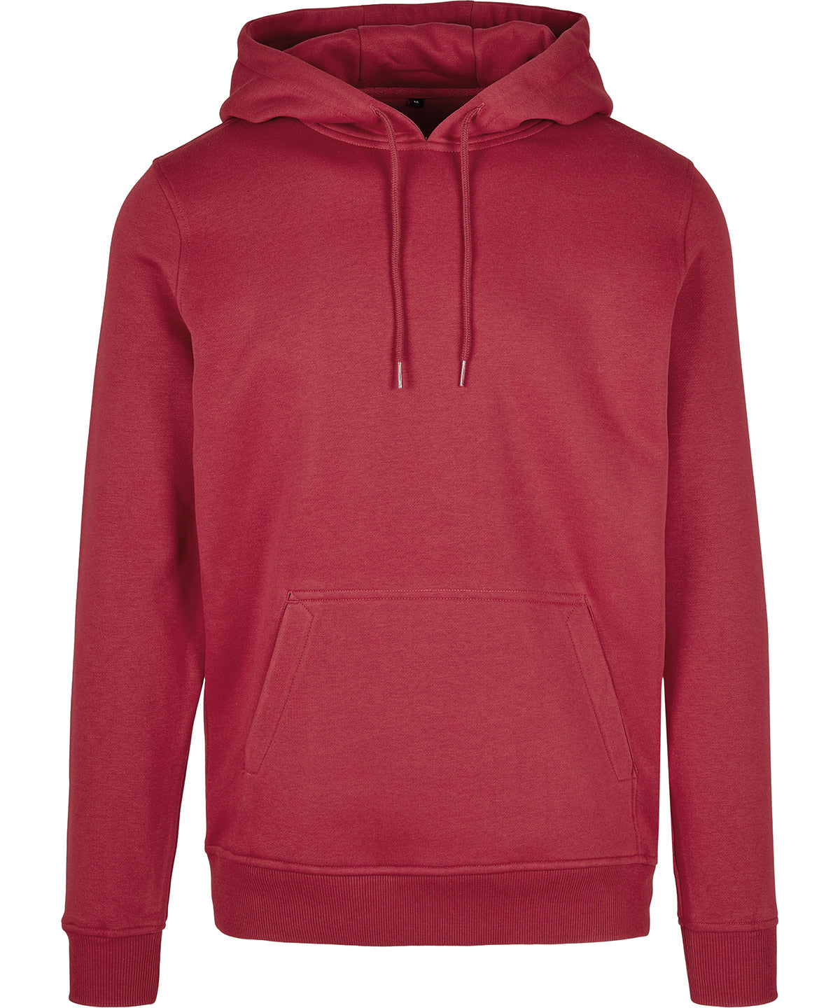Build Your Brand Heavy hoodie in Burgundy†, front view